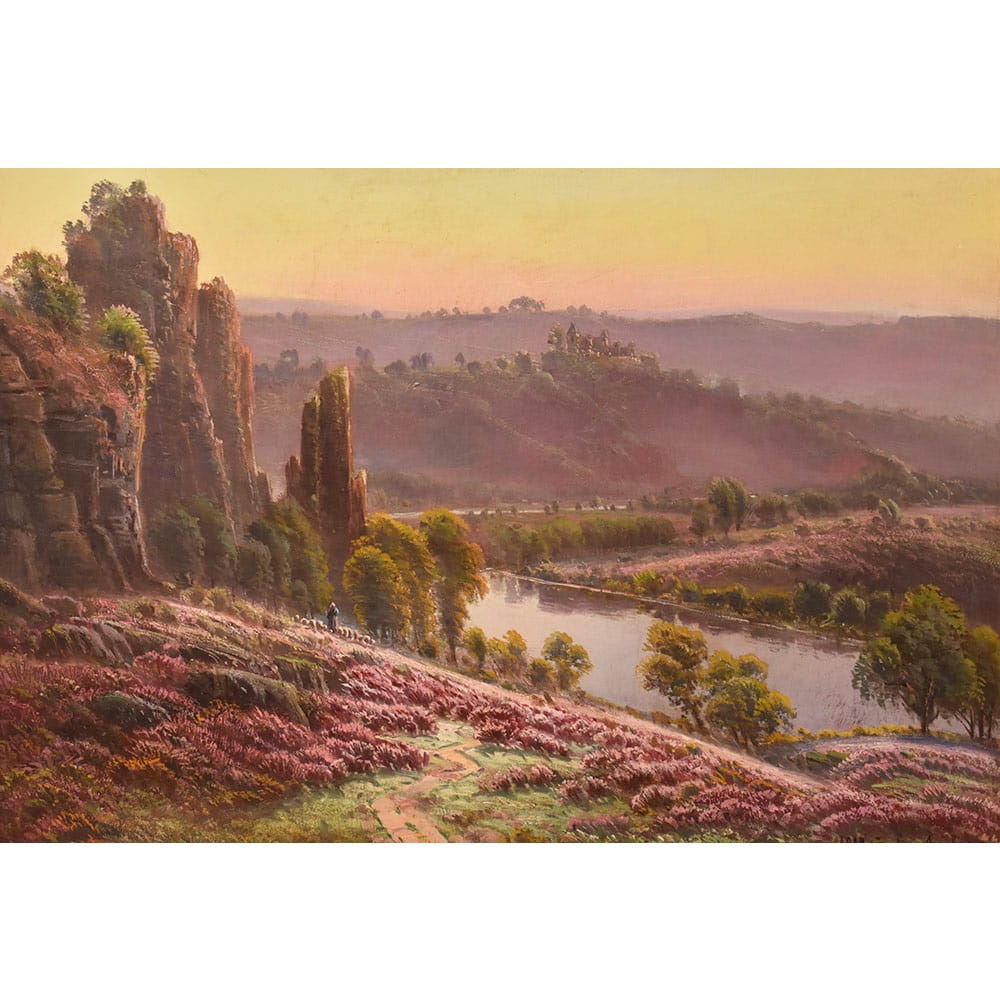 QP733 1 antique oil painting landscape natural painting XX.jpg